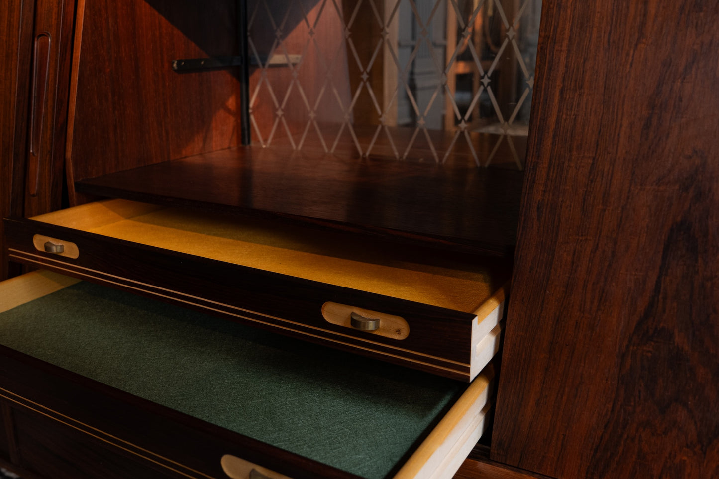 SIERRA LIGNA. Aparador danés de palisandro, 1970