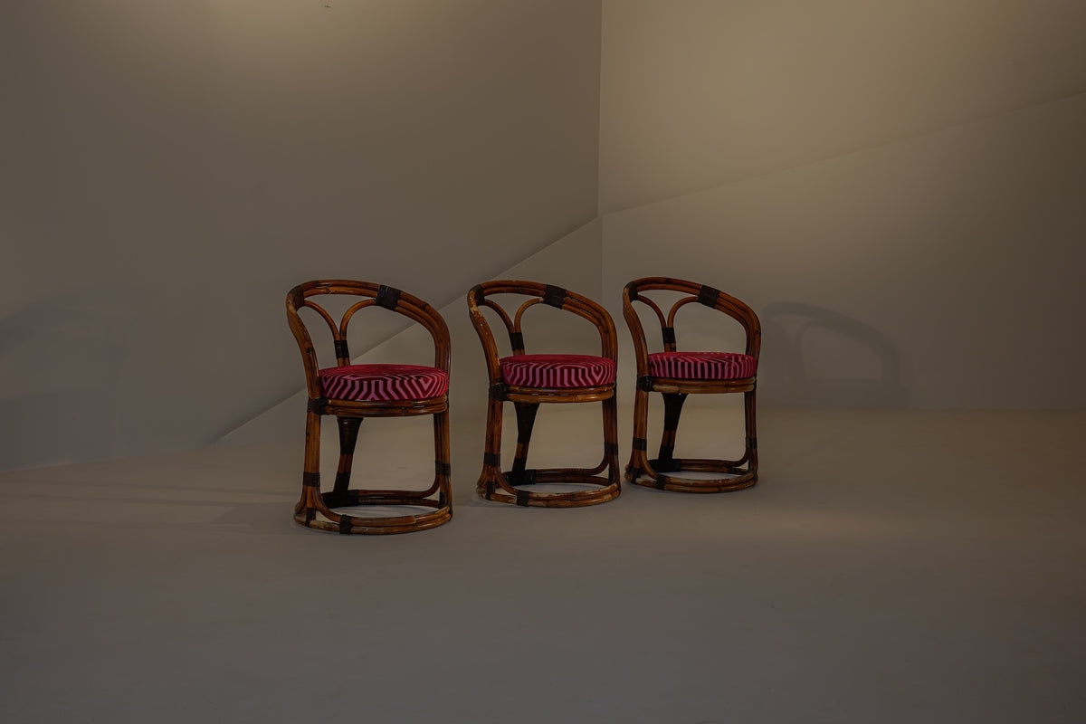 BAMBOO CHAIR. By Roche Bobois, 1980s