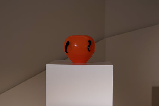 CANICE. Jarrón de vidrio soplado, Murano 1960