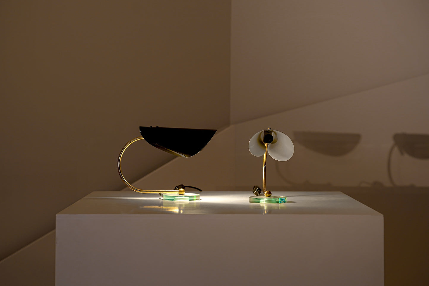 TRAMA 1960. Italian table lamps.