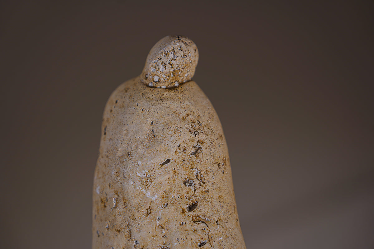 VIGÍA. Escultura de piedra. By Juan Asensio, 1959