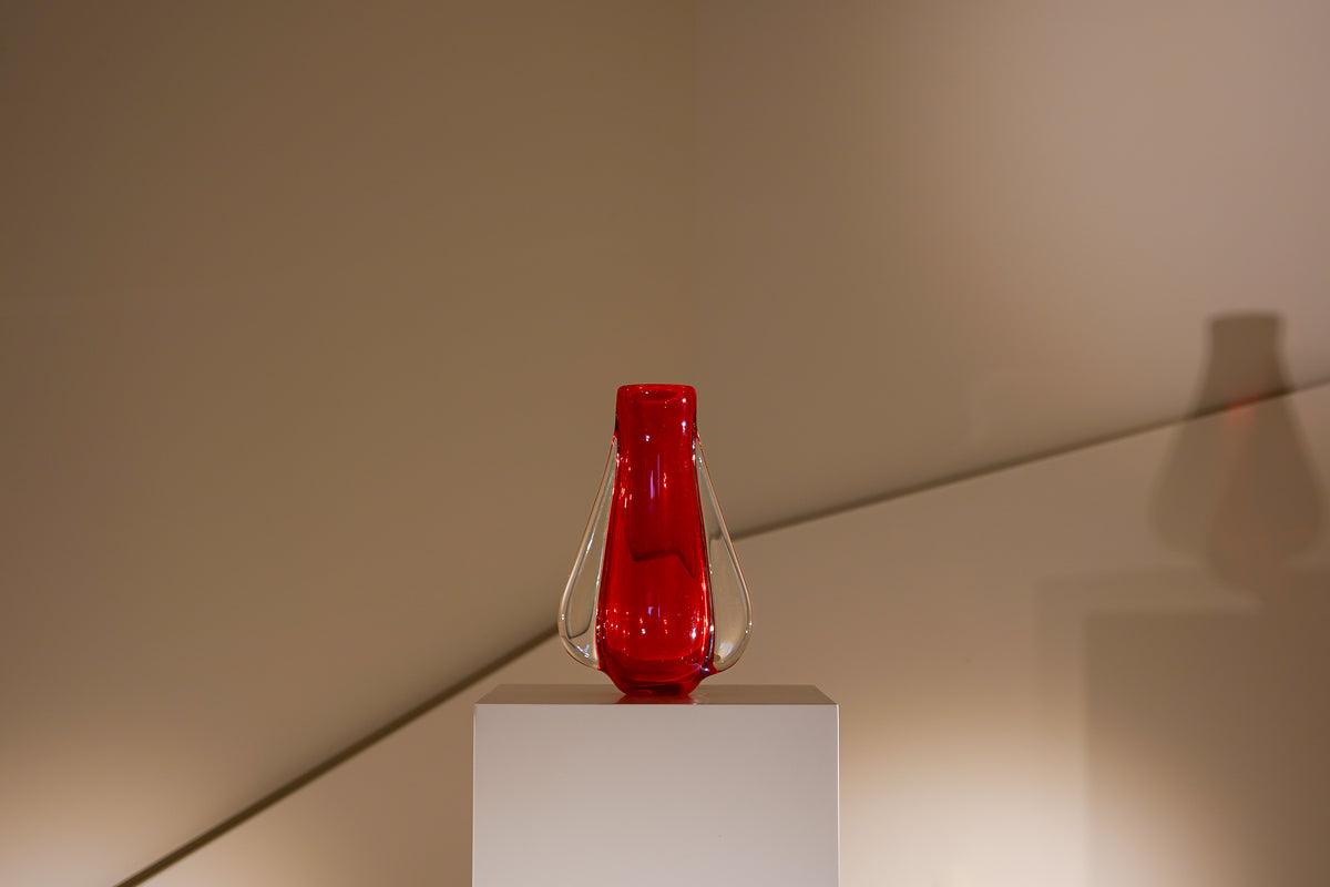 RED LIGHT. Jarron estilo Murano 1960