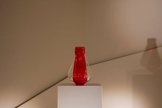 RED LIGHT. Jarron estilo Murano 1960