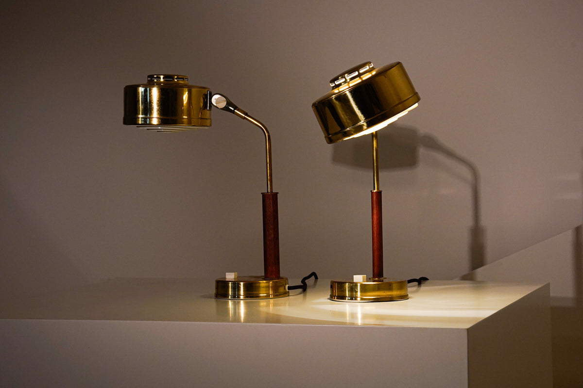 MÅNMA. Lámpara de mesa by BJS Skellefteå, 1960